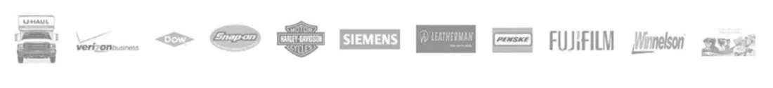 Logos of companies that train with ALC